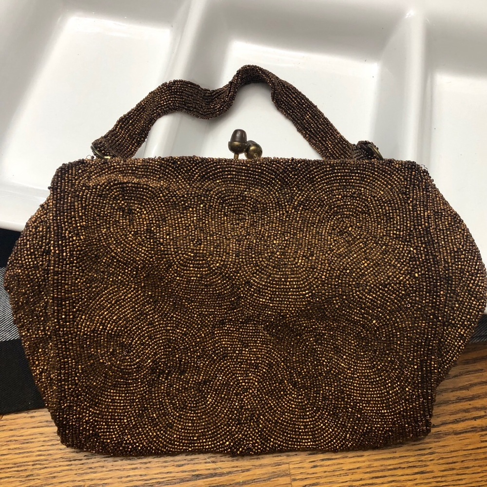 Vintage beaded handbag